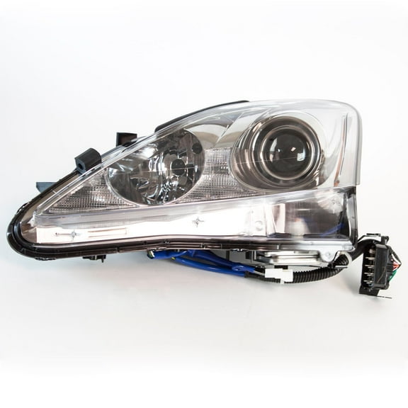 TYC 20-9268-01-1 Head Light/Lamp HID Lens & Housing w/ AFS Left/Driver New Warranty Fits select: 2009-2010 LEXUS IS