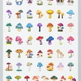 thumbnail image 4 of 35pcs-50pcs Colorful Sticker Pack Mushroom Stationery Stickers Cute Graffiti Decals for Luggage Laptop Suitcase, 4 of 9