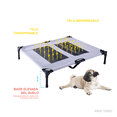 thumbnail image 4 of Cama Toldo Elevada Poli Pets Transpirable Portatil Perro Mascota, 4 of 8
