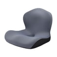 thumbnail image 2 of Cojín de asiento transpirable, antideslizante, ergonómico, para sillas de juego, coche y dormitorio. gris oscuro, 2 of 8