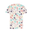 thumbnail image 4 of Haivin Women's Printed Short Sleeved Shirt, Casual Round Neck T-Shirt, Loose and Breathable Fabric, 4 of 5