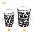 thumbnail image 2 of Laundry Basket, Panda Laundry Hamper Waterproof Laundry Bag Clothes Hamper Laundry Bin with Handles for Bedroom, Living Room, Kids Room, 2 of 6