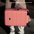 thumbnail image 3 of Maleta de Viaje Mappa Carry On 10kg y Más Ligera Rígida Lisa Color Azul Grande 28' Rosa, 3 of 7
