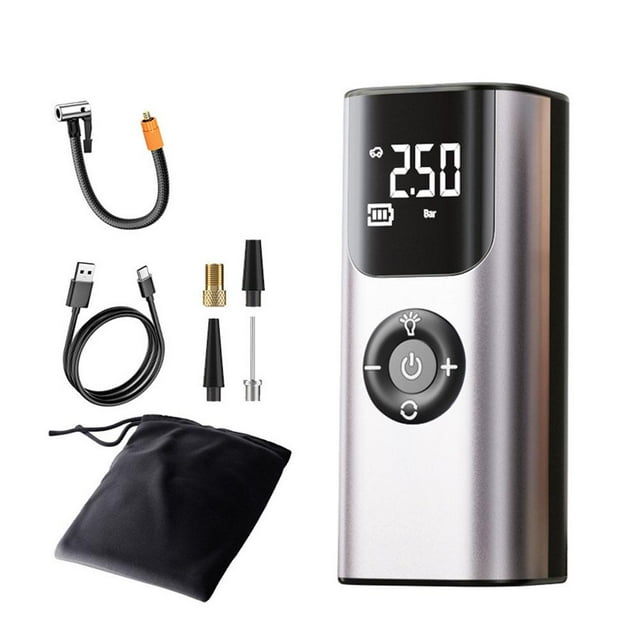 Crazyview Compresseur Sans Fil Gonfleur de Pneus Pompe pour Pneus de Voiture Vélo Portable Z3