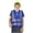 Blue, variant on AYKRM Kids High visibility viz vest hi vis viz reflective safety vests