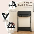 thumbnail image 4 of Patiojoy Infant Folding Changing Table Portable Children Baby Girl Boy Diaper Station w/ Storage Box, 4 of 9
