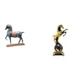thumbnail image 1 of Escultura De Caballo De Pie Para Escritorio, Sala De Estar, Estantería, Dormitorio, Centro De Mesa, Chimenea, Adorno De Mesa, Colección De Decoración De Animales, 1 of 8