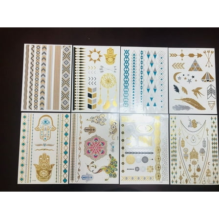 Temporary Tattoos Women and Teen Girls Jewelry