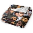thumbnail image 3 of Josh Hutcherson Blanket Anti-Pilling Throw Blanket Plush Blanket Lightweight & Ultra-Soft, Warm & Comfy Flannel Fleece Blanket for Couch, Bed, Sofa, 50x60, 3 of 6