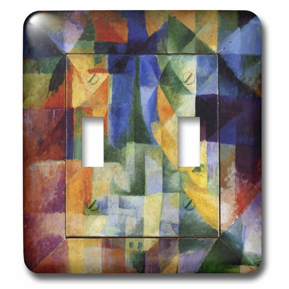 3dRose, Delaunay Abstract Cubism Painting Of 1912, double toggle switch