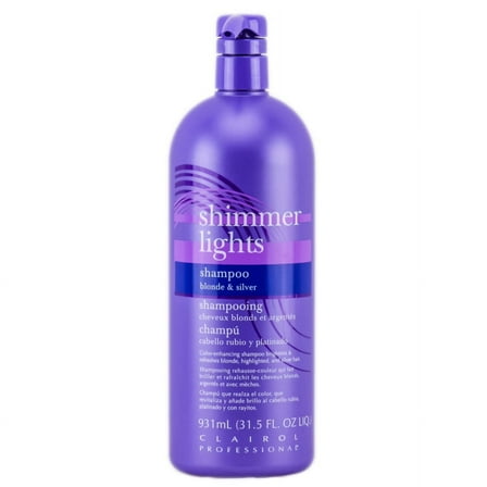 Clairol Shimmer Lights Shampoo, Blonde & Silver 31.5 oz