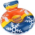 thumbnail image 1 of Snow Tube Inflatable Snow Sled for Kids and Adults with Backrest, 1 of 5