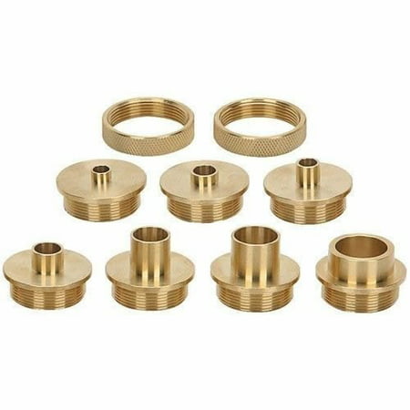 Brass Router Template Bushing Guide Kit Set For Wood Router Hinges Dovetail Bit, This Router Template Guide Set Works With Any Router That Has A Base Plate.., By