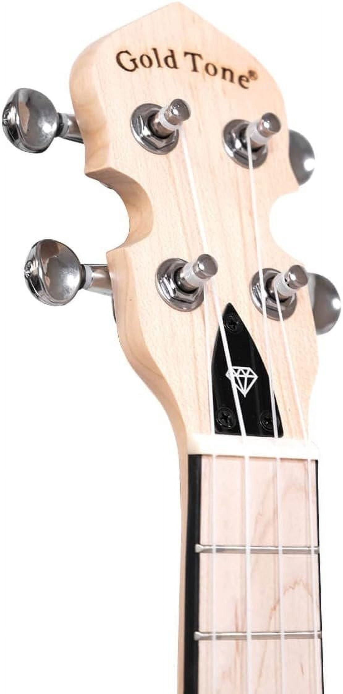 Gold Tone Little Gem Banjo Ukulele Amethyst