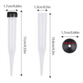 thumbnail image 2 of Flower Tubes Pack of 50 Plastic Flower Tubes, Transparent Water Tube for Flowers, Reusable Flowers, Water Tubes, 2 of 7