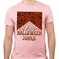 thumbnail image 2 of Halloween Junkie Bats Shirt Unisex Small Pink, 2 of 5
