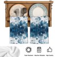 thumbnail image 5 of Vintage Blue Coastal Kitchen Towels Set of 4, Beach Coral Starfish Modern Abstract Absorbent Dish Towels for Kitchen, Microfiber Hand Towel, Quick Drying Tea Towel for Cleaning Decorative Dishcloths, 5 of 7