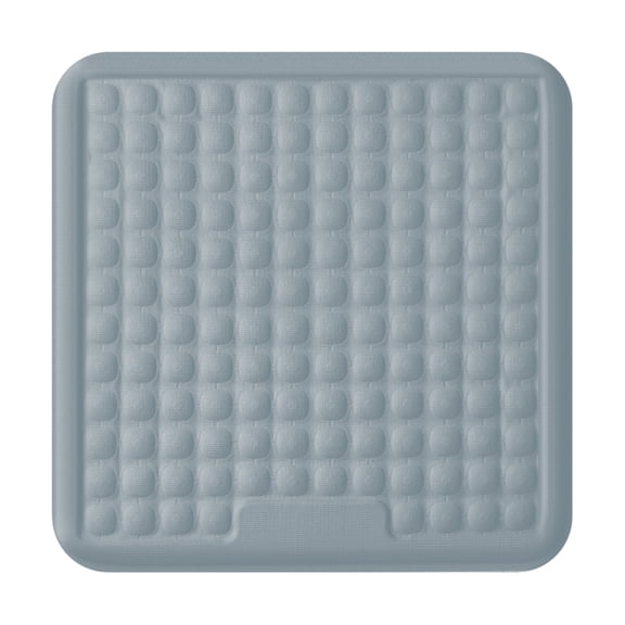 Hvmvliv 15X15in Car Seat Cushion,Ventilation Summer Cool Cushion,Fast Heat Dissipation,Pore-Friendly Material,Supports Hips Evenly,Suspended Breathable Design,Sedentary Not Deformed Gray