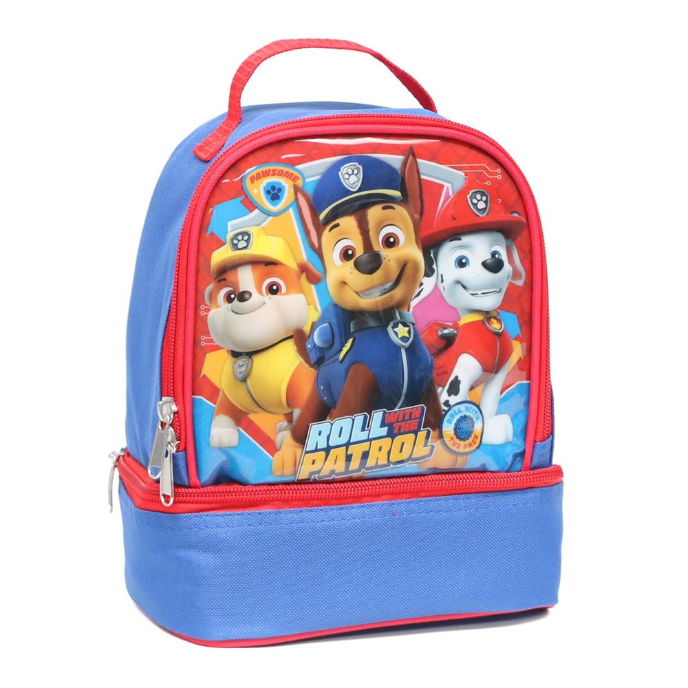 Nickelodeon Paw Patrol Dual Compartment Dome Lunch Box - Walmart.com