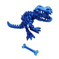 thumbnail image 1 of Dragón articulado impreso en 3D, articulaciones móviles, decoración del hogar, dragón de juguete Flexible realista, adorno de dragón para vacaciones, Azul, 1 of 8
