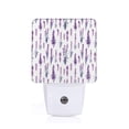 thumbnail image 1 of Fotbe Lavender Flowers Luz Nocturna LED, Luz de Noche con Sensor de Luz Natural de Anochecer a Amanecer, Se Enchufa a la Pared, Blanco Cálido 0.5W-UK, 1 of 7