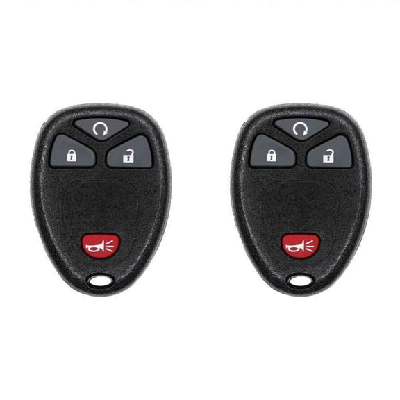 Car Key Fob Keyless Entry Remote for Saturn Outlook 2010 FCC OUC60270 OUC60221 Part Number 15913421 20868672 20952474 Pack of 2