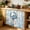 Blue, variant on Cabinet Curtains 10"W x 11"L, Crab Sink Skirt for Bathroom Kitchen Self Adhesive, Blue Coastal Starfish Ocean Coral Nautical Desk Privacy Short Curtain for Shelves Closet Table Storage