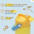 thumbnail image 5 of Hawsaiy 12oz Kids Insulated Water Bottle with Straw Lid, Leak-Proof Stainless Steel BPA-Free Thermos for School Boys and Girls, 5 of 8