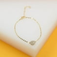 thumbnail image 2 of 18K Gold Filled Evil Eye Cubic Zirconia Bracelet (I38), 2 of 2