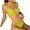 Mint Green, variant on Jacenvly 2024 Bikinis for Juniors 2 Piece Comfortable Women's Solid Color Swimwear Two-Piece Slim Swimsuit Bikini Straped Swimsuits Multicolor Fashion Beach Bikini Wrap Army Green