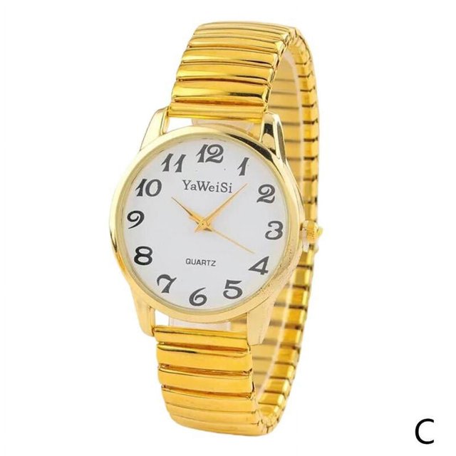Montre à Quartz Unisexe pour Femmes, Bracelet Extensible Extensible, Montres-Bracelets, Meilleur Y1L9