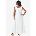 thumbnail image 2 of Jessica London Women's Plus Size Stretch Cotton Tank Maxi Dress, 2 of 5