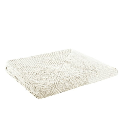 VCNY Home Westland Textured 3-Piece Bedspread Set, Queen with Bedspread and Shams