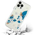 thumbnail image 2 of Compatible with iPhone 13 Pro Max Embossed Flower Case Colorful Clear Blooming Floral Shockproof Soft Flexible TPU Bumper Slim Protective Cute Fashion Cover for Girl Women, 2 of 10