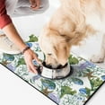 thumbnail image 2 of Mermaid Coral Beach Dog Food Mat – Tropical Seaside Pet Feeding Mat 17x30, Non-Slip, Absorbent, Quick Dry, , Easy Clean, 2 of 7