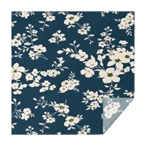 Pioneer Flower Floral Print Pattern Square Tablecloth,Waterproof Square Table Cover,Wipeable Spillproof Washable Table Cover for Home Kitchen Party Decor 60"x60"(152x152cm)