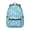 Unicorn and Head, variant on Unicorn and Narwhal Blue Pattern Backpack for School, Cute School Bag with Adjustable Shoulder Straps and Padded Back, 15.3"x11"x7.1"
