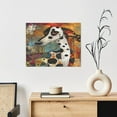 thumbnail image 6 of Logiee Abstract Dalmatian Art Print Canvas Wall Art ,Art Poster,Canvas Decorative Picture,Decor Wall Pictures for Living Room Bedroom Bathroom,Ready to Hang, 6 of 6