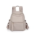 thumbnail image 6 of PRIYAL Backpack Purse for Women PU Leather Small Backpack Fashion Multi Pockets Casual Daypacks Ladies Travel Shoulder Bags Grey, 6 of 10
