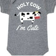 thumbnail image 3 of Country Casuals - Holy Cow I'm Cute - Infant Baby One Piece, 3 of 6