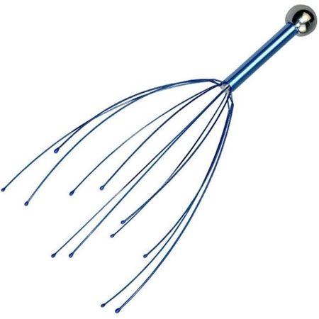 Handheld Scalp Massager Stainless Steel Wire Head Massager to Promote Blood Circulation Spa Headache Head Neck Massage