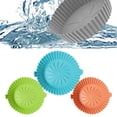 thumbnail image 3 of Gwong hogar, freidora de aire, Airfryers engrosados ​​Liner Canasta de vaporizador antiadherente resistente a la silicona resistente al calor con accesorios de cocina Gwong 21096055, 3 of 7