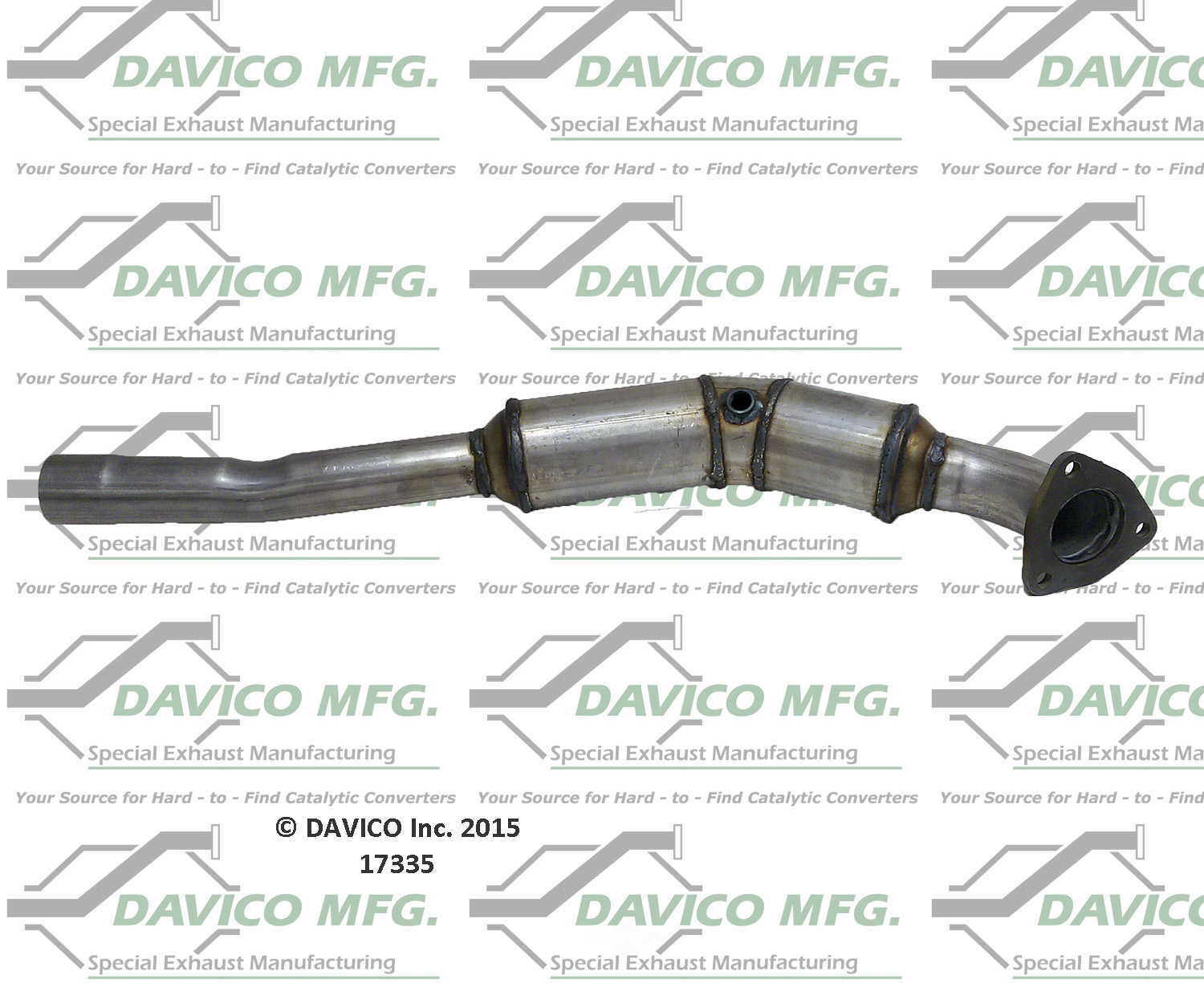 Davico Mfg 17335 Direct-Fit Catalytic Converter