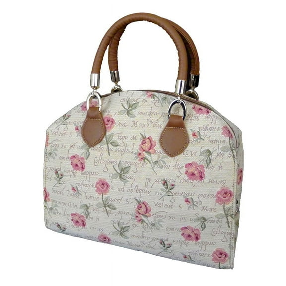 4933 - English Rose Arched Purse