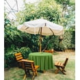 thumbnail image 2 of Vargottam Nappe Ronde Intérieure/extérieure 58 Pouces Nappe Ronde avec Parasol, Nappes de Patio Imperméables à Fermeture Éclair, Couvertures de Table Printemps/été pour Table Circulaire/bbqs/pique-Nique-Vert Poire, 2 of 7