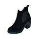 thumbnail image 1 of Botín Mujer Elástico Pedrería tacón ancho Tipo Gamuza Casual negro 26 Incógnita 052DQ9, 1 of 6