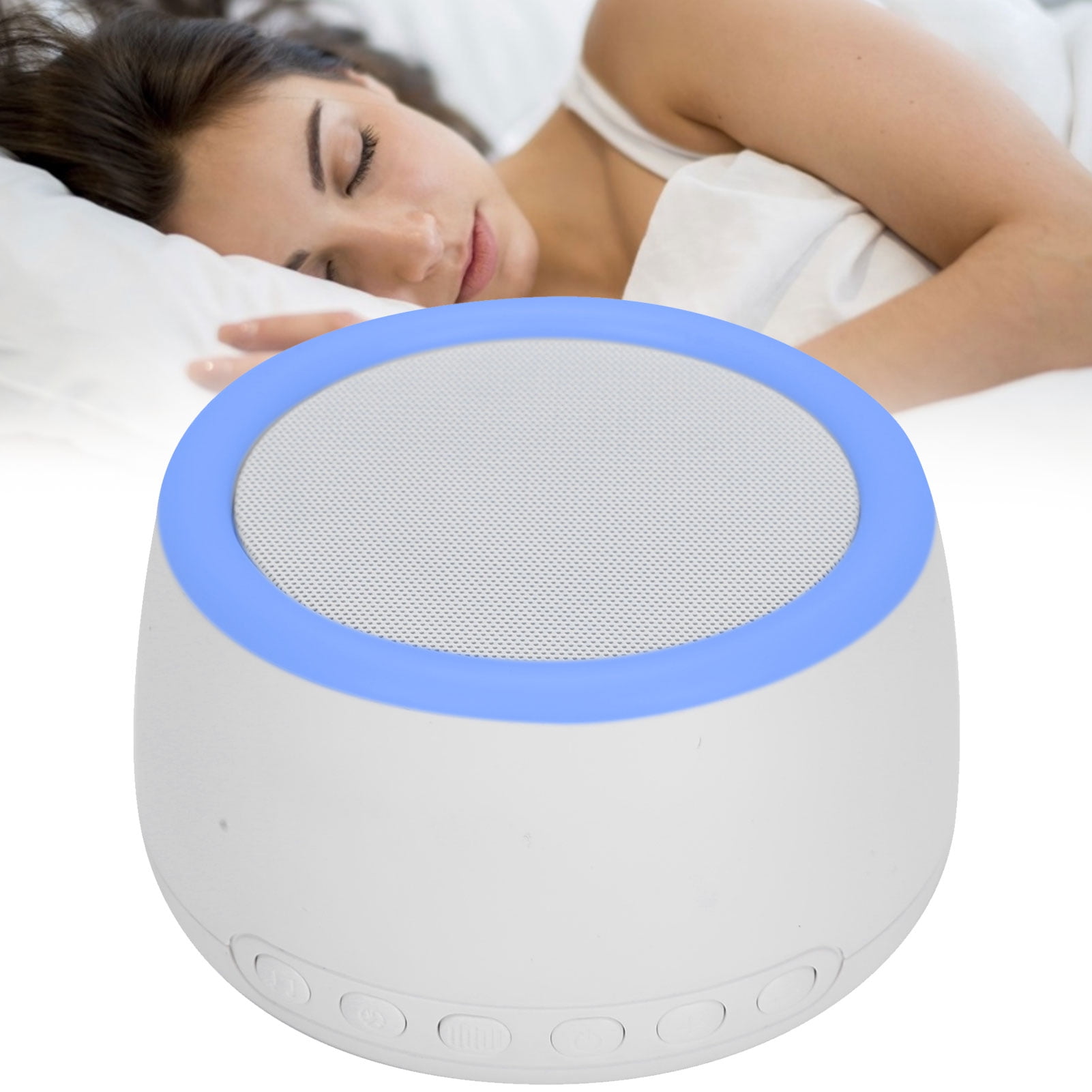 Brrnoo White Noise Sound Machine Rain Wind Soothing Sounds Therapy