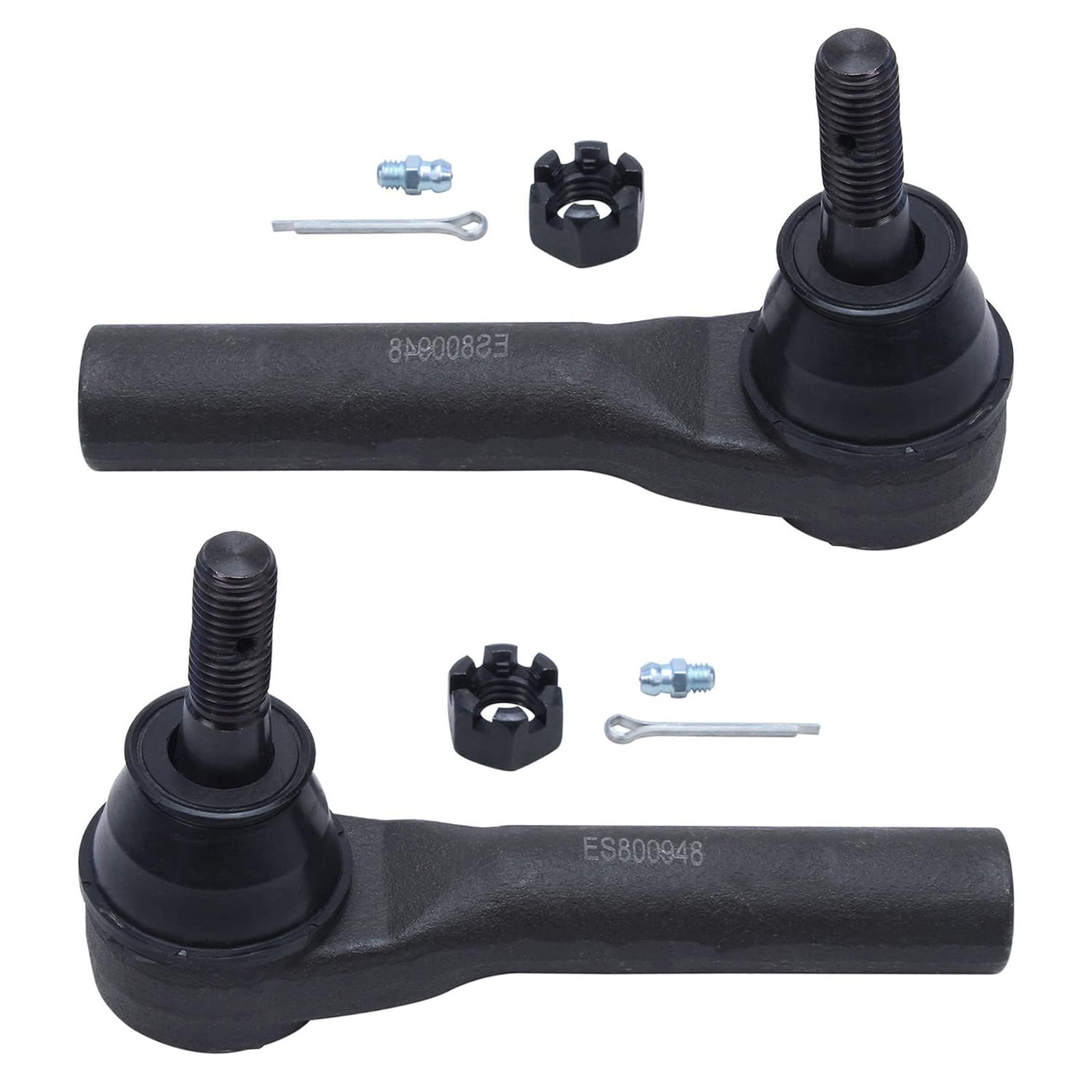 Detroit Axle - Front End Suspension Kit for Chevy GMC Silverado Sierra 1500, Yukon XL Tahoe Suburban Escalade, 4 Upper Lower Control Arms with Ball Joint 4 Inner Outer Tie Rods Replacement