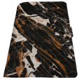 thumbnail image 2 of PKQWTM Black Brown Metal Design Marble Book Cover Book Protector Book Sleeve Book Pouch Book Bag 6x9 inch, 2 of 4