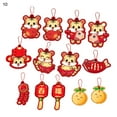 thumbnail image 2 of 1 Set 2022 Creative Chinese Idiom Hanging Tag Decor Auspicious Trendy Paper Hanging Card Widget for Home, 2 of 8